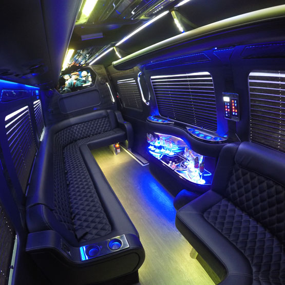 14 Passenger Mercedes Sprinter Limo Service